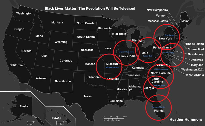 Black Lives Matter Target Map