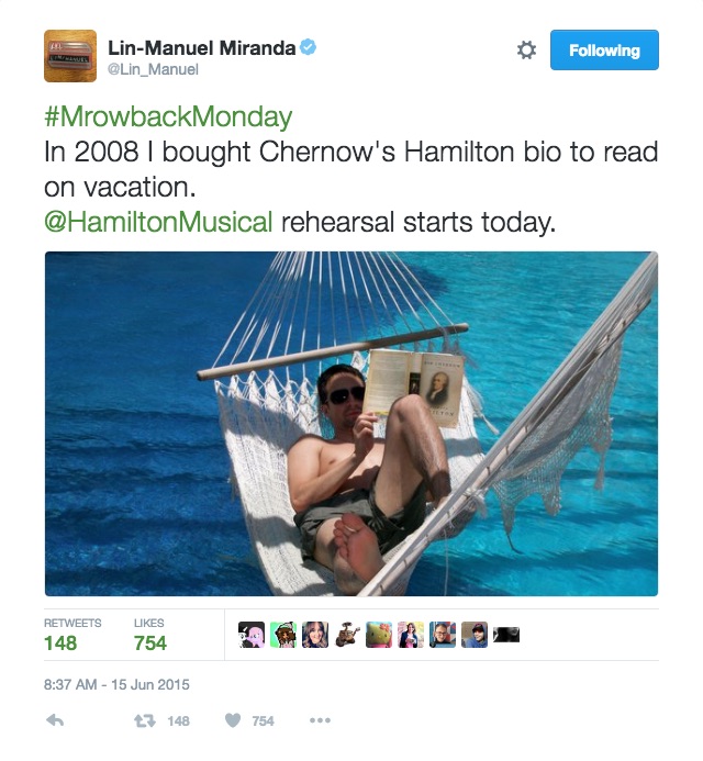 Hamilton biography lin manuel miranda hot sale