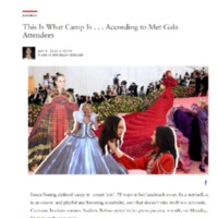 This Is What Camp Is . . . According to Met Gala Attendees - Vogue - archival.pdf