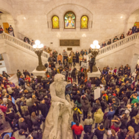 Black Lives Matter - Minneapolis City Hall &quot;Eviction Rally&quot;
