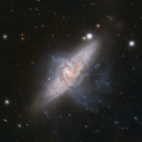 Chance Alignment Between Galaxies Mimics a Cosmic Collision.tif