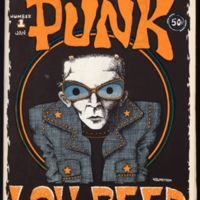 Punk Magazine first issue cover