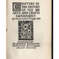 Arts and Crafts Movement - Encyclopedia of Chicago