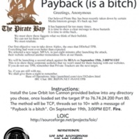 Operation: Payback (is a bitch) Post to Anons