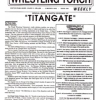Pro Wrestling Torch Newsletter Issue 165