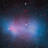 Galaxy Cluster &#039;El Gordo&#039; with Mass Map and X-ray.tif