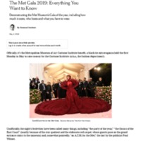 The Met Gala 2019_ Everything You Want to Know - The New York Times - Archival.pdf