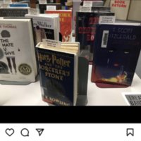 Armstrong High School Media Center: School Library Banned Book Display