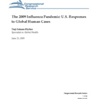 The 2009 Influenza Pandemic: U.S. Responses to Global Human Cases  