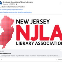 New Jersey Association of School Librarians: Statement on Censorship 